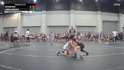 64 lbs Round 7 (8 Team) - Aaron Arroyos, Takedown Elite vs Zayden Bice, Rising Kingz