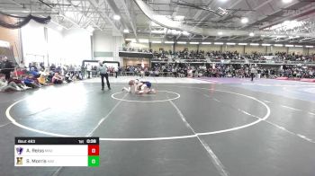 138 lbs Consi Of 8 #2 - Asa Reiss, Mt. Anthony vs Shea Morris, Haverhill