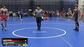 138 lbs Cons. Round 4 - Liam Pursell, MOHAWK vs Jett Blackburn, BLUFFTON