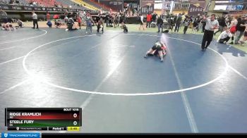 85-90 lbs Round 1 - Ridge Kramlich, ND vs Steele Fury, KS