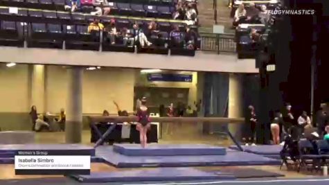 Isabella Simbro - Women's Group, Chow's Gymnastics and Dance Institute - 2021 Women's Xcel Region 4 Championships