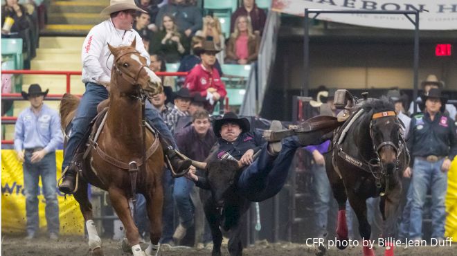 2019 Canadian Finals Rodeo | Round Five | STEER WRESTLING