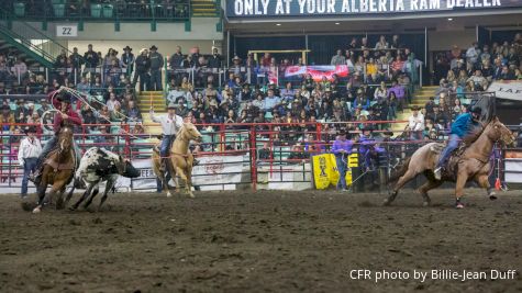 2019 Canadian Finals Rodeo | Round Four | TEAM ROPING