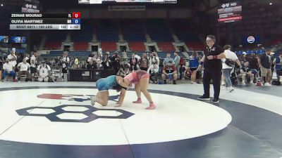 190 lbs Cons. Sub-semis - Zeinab Mourad, Florida vs Olivia Martinez, Minnesota