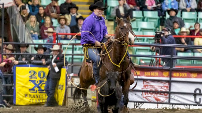 2019 Canadian Finals Rodeo | Round Three | TIE-DOWN ROPING