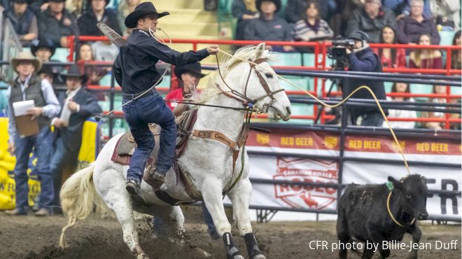 2019 Canadian Finals Rodeo | Round Six | TIE-DOWN ROPING