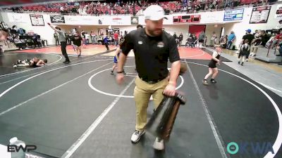 66 lbs Semifinal - Hudson Wyatt, Hulbert vs Barrett Kennell, Tiger Trained Wrestling