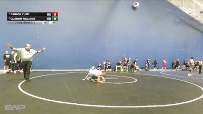 157 lbs Cons. Round 3 - Quentin Williams, Derby vs Ashton Cupp, Gardner Edgerton