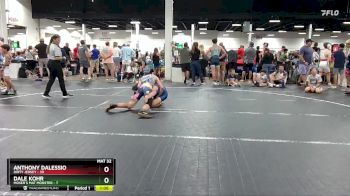 115 lbs Round 2 (6 Team) - Anthony DAlessio, Dirty Jersey vs Dale Kohr, Moser`s Mat Monster