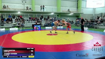 71kg Quarterfinal - Heath Ozog, Jr Badgers vs Kade Walters, AAWA Independent