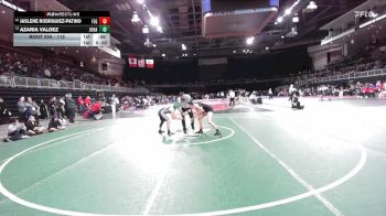 115 lbs Cons. Round 2 - Jaslene Rodriguez-Patino, Franklin (Elk Grove) vs Azaria Valdez, Johansen