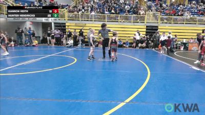61 lbs Consi Of 8 #2 - Kannon Keith, Tuttle Wrestling vs Hunter Hendricks, Ark City Takedown