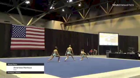 Amarissa Montoya - Mixed Pairs, CCG - 2021 USA Gymnastics Championships