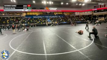 106 lbs 11th Place Match - Haydren Gomez, Antioch vs Francis Blake, Chicago (Mt. Carmel)