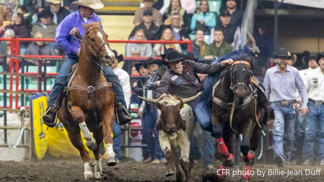 2019 Canadian Finals Rodeo | Round Six | STEER WRESTLING