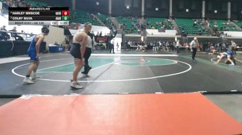 5A 138 lbs Semifinal - Harley Briscoe, Hayden vs Colby Silva, Arab