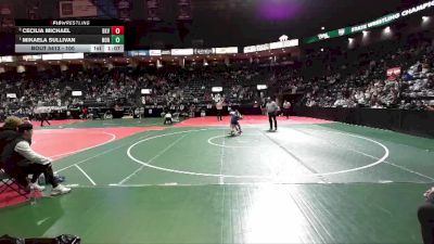 100 lbs Round 5 - Mikaela Sullivan, NOR1 vs Cecilia Michael, BKV1