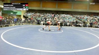 144 lbs Consi Of 64 #2 - Zaiden Clark, Grantsville vs Mathew Collins, Liberty