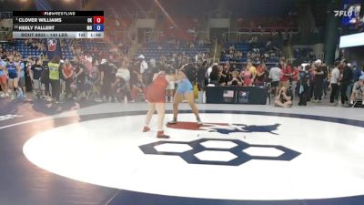 140 lbs Semis - Clover Williams, OK vs Keely Fallert, MO