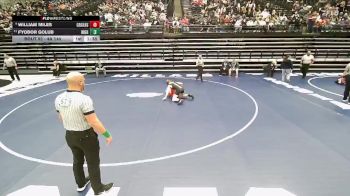 4A 144 lbs Champ. Round 1 - Fyodor Golub, Highland vs William Miles, Crimson Cliffs High