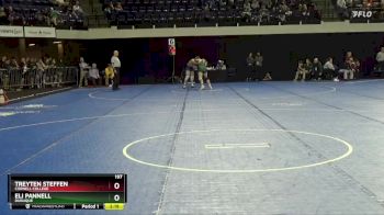 197 lbs Quarterfinal - Eli Pannell, Dubuque vs Treyten Steffen, Cornell College