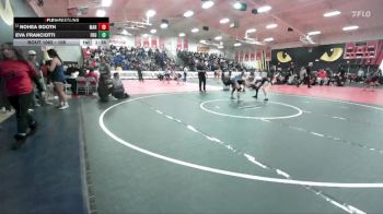 105 lbs Quarterfinal - Eva Franciotti, Frontier vs Nohea Booth, Marina