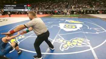 Cons. Round 1 - J.C Sievers, Lincoln North Star vs Austin Lathan, Omaha Central