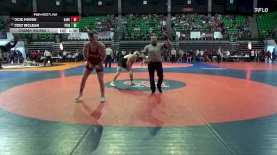 6A 175 lbs Champ. Round 1 - Colt Mclean, Pell City vs Ocie House, Hartselle