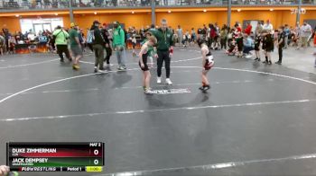 60 lbs Champ. Round 1 - Duke Zimmerman, C2X vs Jack Dempsey, Unaffiliated
