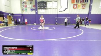 105 lbs Round 4 - Valerie Pope, Bloomington South vs Katelyn Holmes, Edgewood