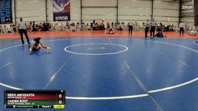 130 lbs Rd# 6- 9:00am Saturday Final Pool - Caiden Root, NCWAY National Team vs Neko Archuleta, Rough House