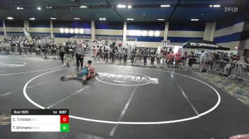 157 lbs Consi Of 64 #2 - Carl Trinidad, Hui Makoa WC vs Tyler Shimano, Gold Rush Wr Ac