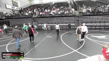 129 lbs Champ. Round 1 - Curg Siddoway, Uintah Wrestling vs Dallin Wiley, Tooele High School