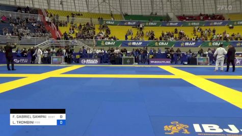 FRANCISCO GABRIEL SAMPAIO DA SIL vs GLAUBER VICTOR MONTEIRO DA SILVA 2023 Brasileiro Jiu-Jitsu IBJJF