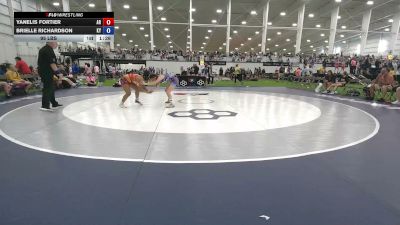 95 lbs Yanelis Fortier, Arkansas vs Brielle Richardson, Kentucky