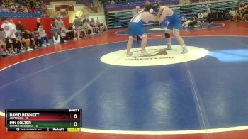 285 lbs Round 1 (16 Team) - David Bennett, Jefferson vs Ian Solter, Chattahoochee HS