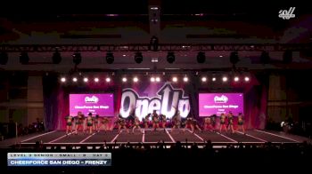 CheerForce San Diego - Frenzy [2026 L3 Senior - Small - B Day 3] 2026 One Up Grand Nationals