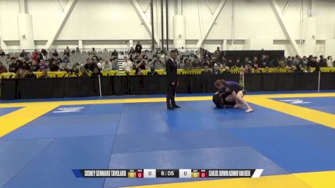 Carlos Jurwin Ashmir Van Beek vs Sidney Gennaro Tavolaro 2024 World IBJJF Jiu-Jitsu No-Gi Championship