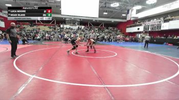 177 lbs Quarterfinal - Luca Moore, Amador Valley vs Noah Blake, Granada