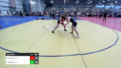 170 lbs Rr Rnd 3 - Christian St.John, Blue Wave vs Carter Wilson, Mat Hogs/4M