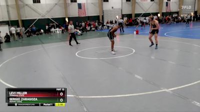 184 lbs Cons. Round 2 - Levi Miller, Trinidad State vs Sergio Zaragoza, Adams State