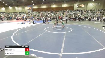 54 lbs Round Of 32 - Michael Bolton, Willits Grapplin Pack vs Finn Ritter, Fallon Outlaws WC