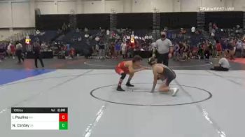 106 lbs Consolation - Isiac Paulino, MA vs Nick Corday, GA