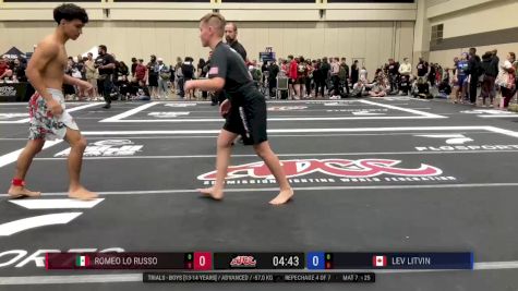 Romeo Lo Russo vs Lev Litvin 2025 ADCC Orlando Open/Youth Trials