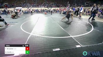 155 lbs Semifinal - Tyson Brookter, Clinton Youth Wrestling vs Bryer Smith, Hobart
