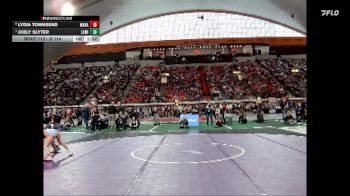 G 114 lbs Quarterfinal - Joely Slyter, Lewiston vs Lydia Townsend, Marsh Valley