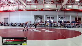 184 lbs Cons. Round 1 - Gideon Loewen, Olivet vs Gavin Malone, Trine