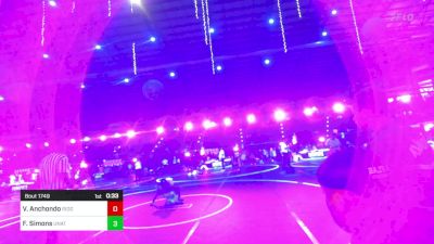 86 lbs 3rd Place - Venicio Anchondo, Ridge WC vs Fabian Simons, Unattached