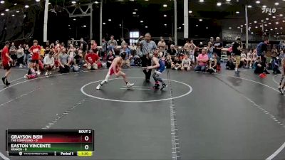 52 lbs Semis (4 Team) - Easton Vincente, Kraken vs Grayson Bish, The Compound