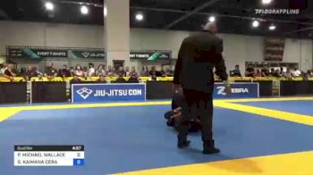 PRESTON MICHAEL WALLACE vs GABRIEL KAIMANA CERA 2021 World Master IBJJF Jiu-Jitsu Championship